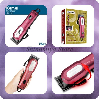 Jual HAIR CLIPPER KEMEI 1031||CORDLESS CLIPPER||ALAT MESIN CUKUR RAMBUT ...