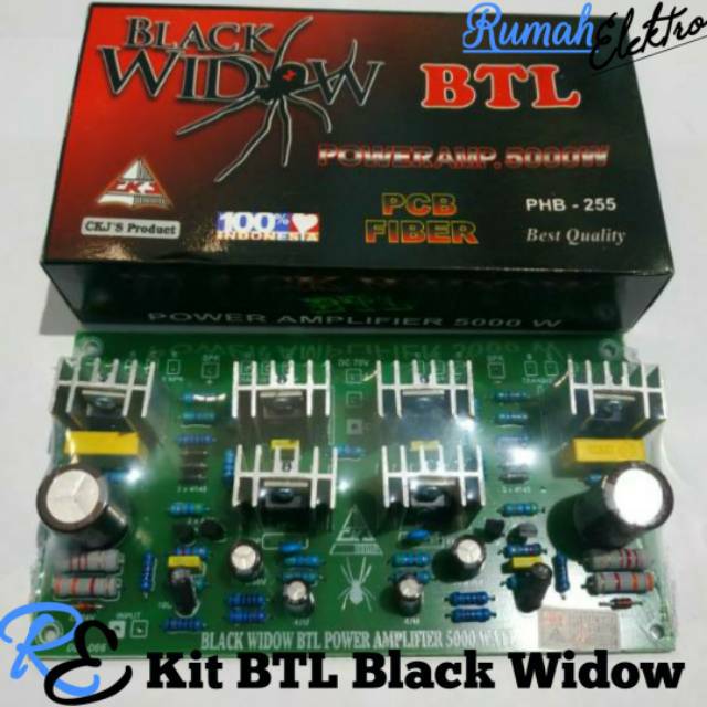 Jual Kit BTL Black Widow 5000 watt | Shopee Indonesia
