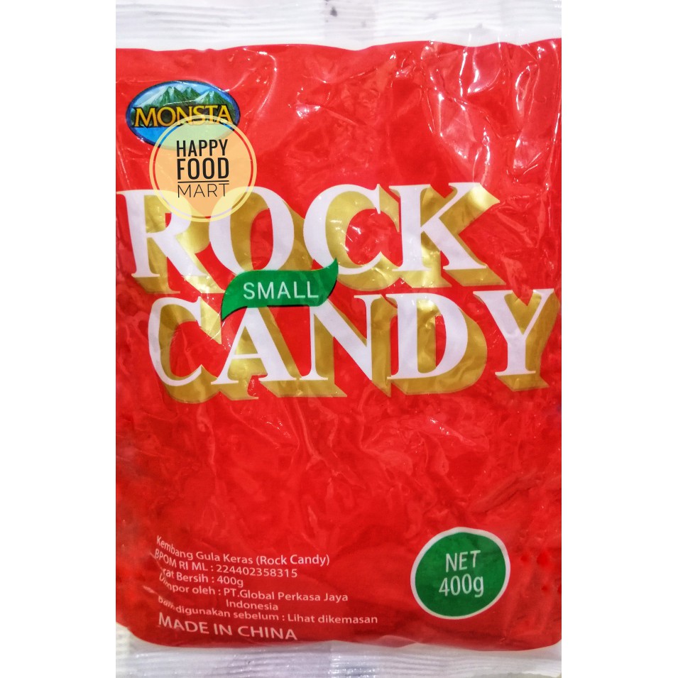 Jual [diskon] Monsta Lump Sugar 400g Gula Batu Rock Candy Rock Sugar