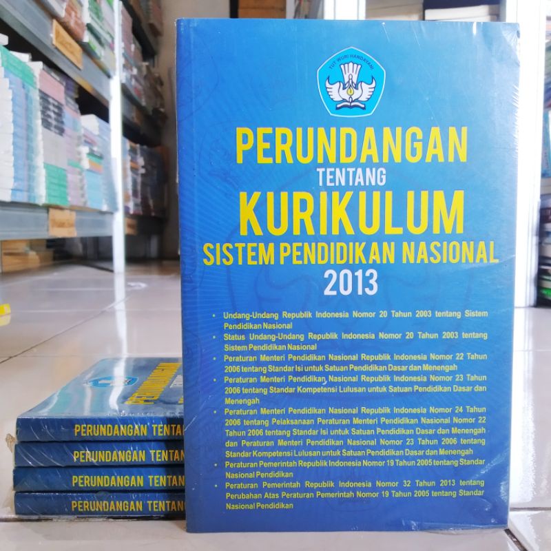 Jual Buku Perundangan Tentang Kurikulum Sistem Pendidikan Nasional 2013 ...