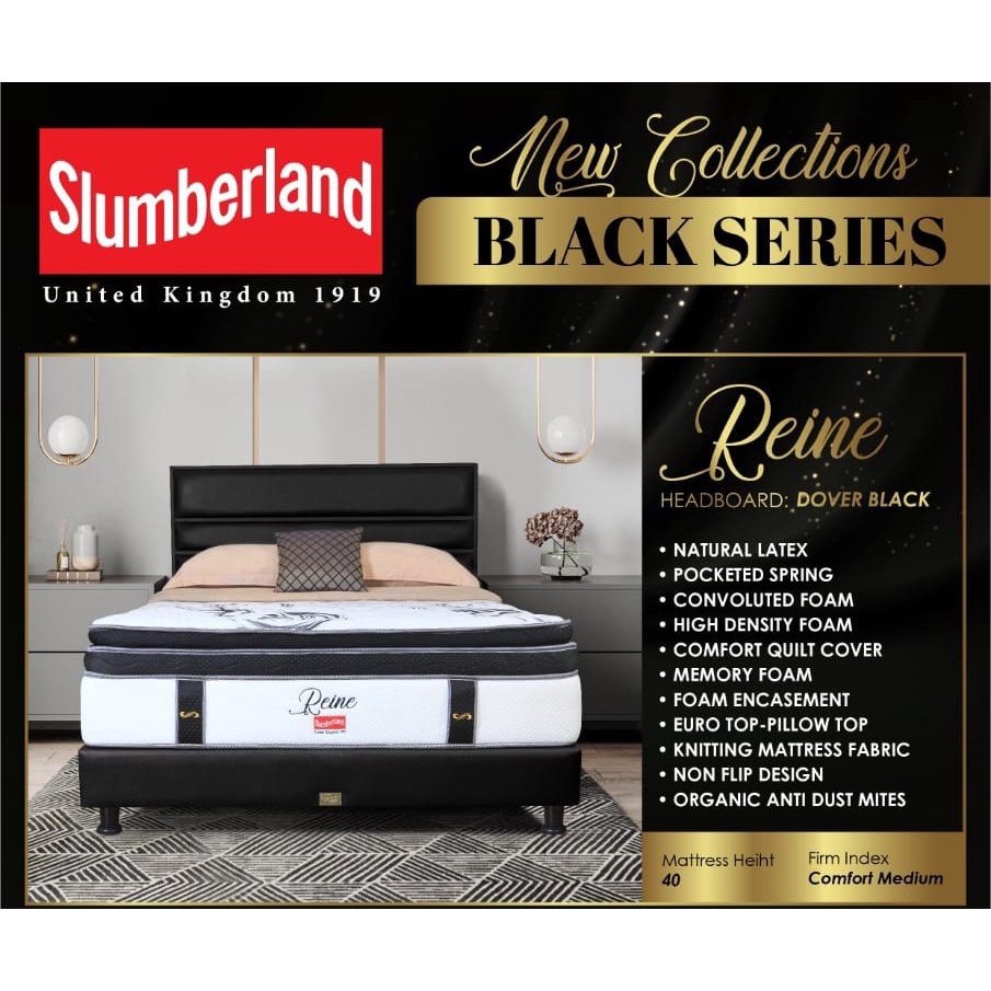 Jual KASUR SPRINGBED - KASUR SPRING LATEX - REINE - SLUMBERLAND(KASUR ...