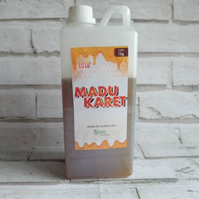 Jual Madu Murni Original Asli | Madu Karet 1kg, 500, 350, 130 gram