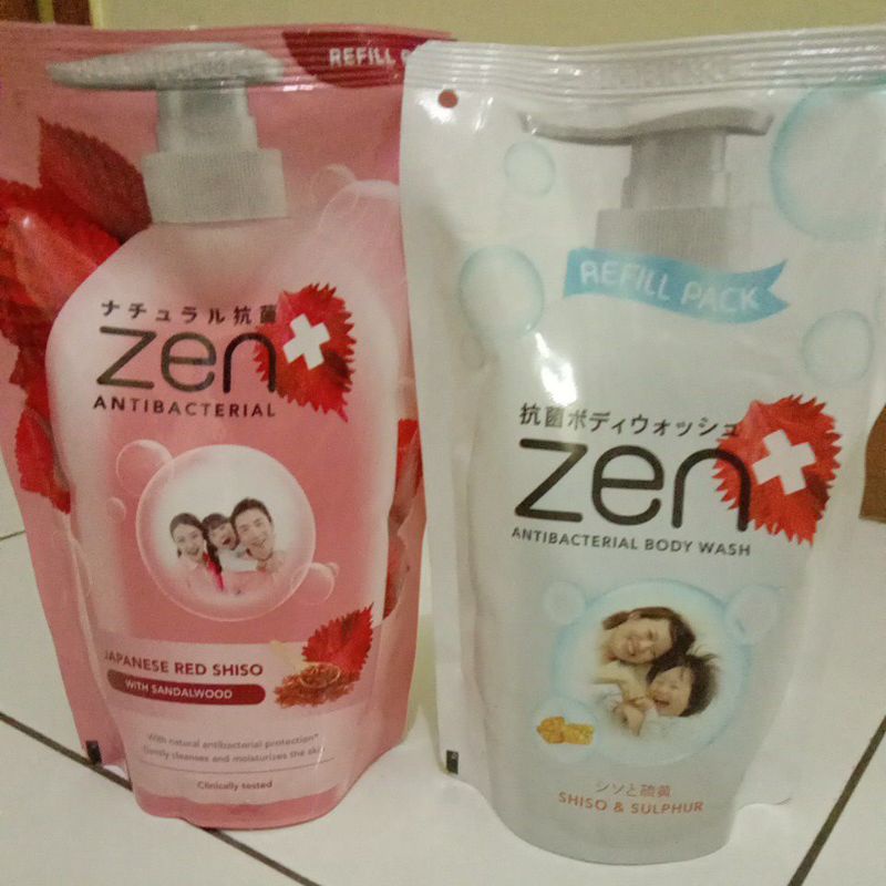 Jual Zen antibacterial body wash 400ml Shopee Indonesia