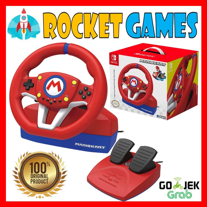 Jual Hori Mario Kart Racing Wheel Pro Mini for Nintendo Switch Shopee Indonesia