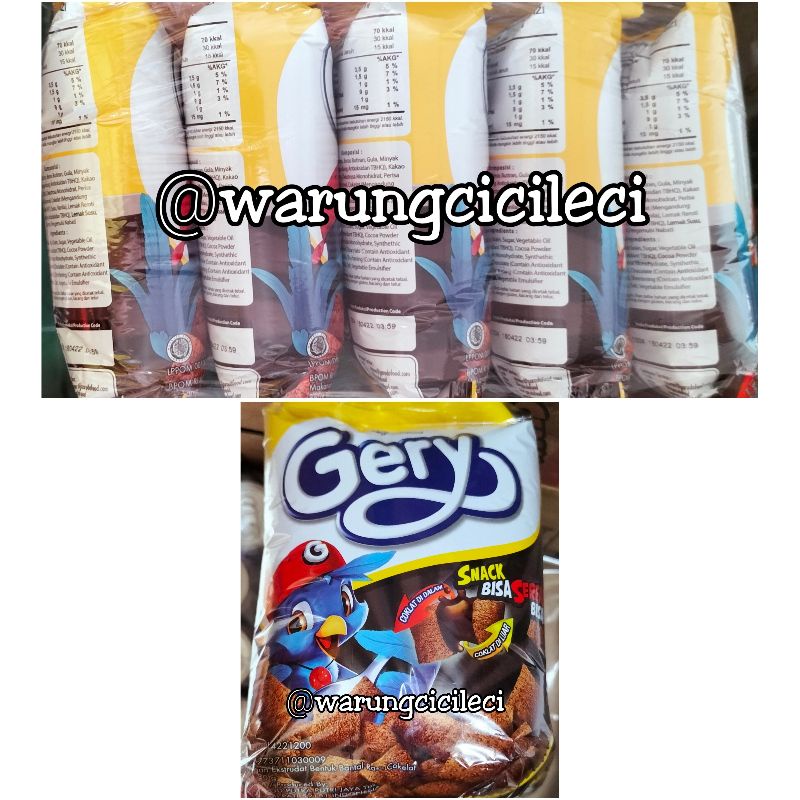 Jual GARUDA FOOD - GERY - SNACK SEREAL RASA COKELAT 26g x 5pcs | Shopee ...