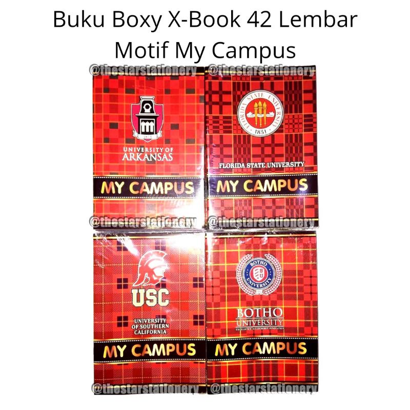 Jual Buku Boxy X-Book 42 Lembar ( 1 Pack isi 10 Pcs) | Shopee Indonesia