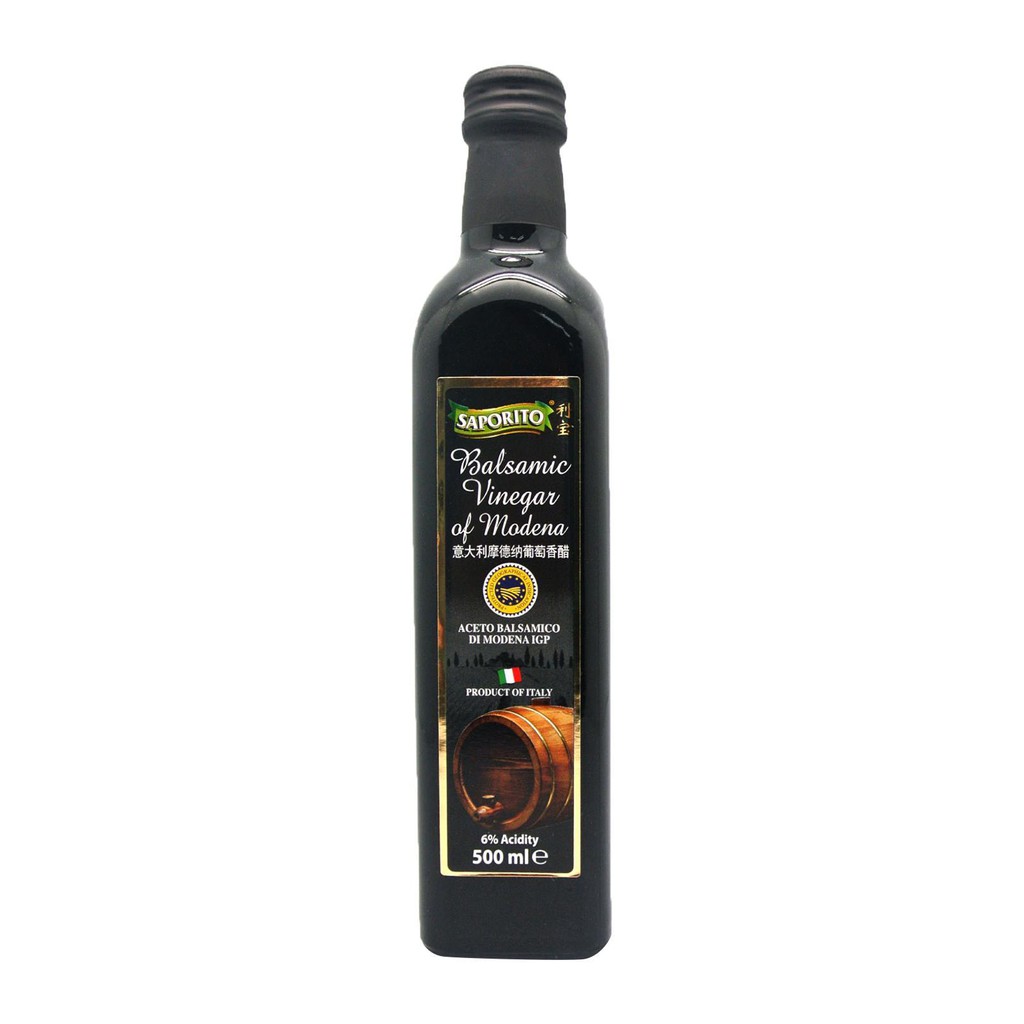 Jual Saporito Balsamic Vinegar of Modena (Cuka Balsamic Halal) 500 ml
