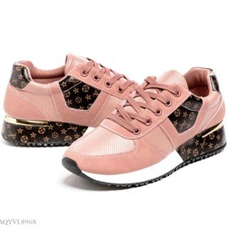 Jual GIBD Louis Vuitton Woman Sneakers AQYVL8968 SEPATU KET SPORT WANITA  IMPORT SNEAKERS LV FASHION BRAND