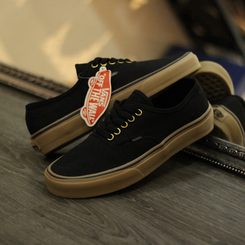 Vans authentic clearance black gum kaskus