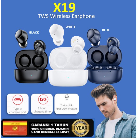 Mifa X19 TWS Bluetooth 5.0 Earphone Wireless