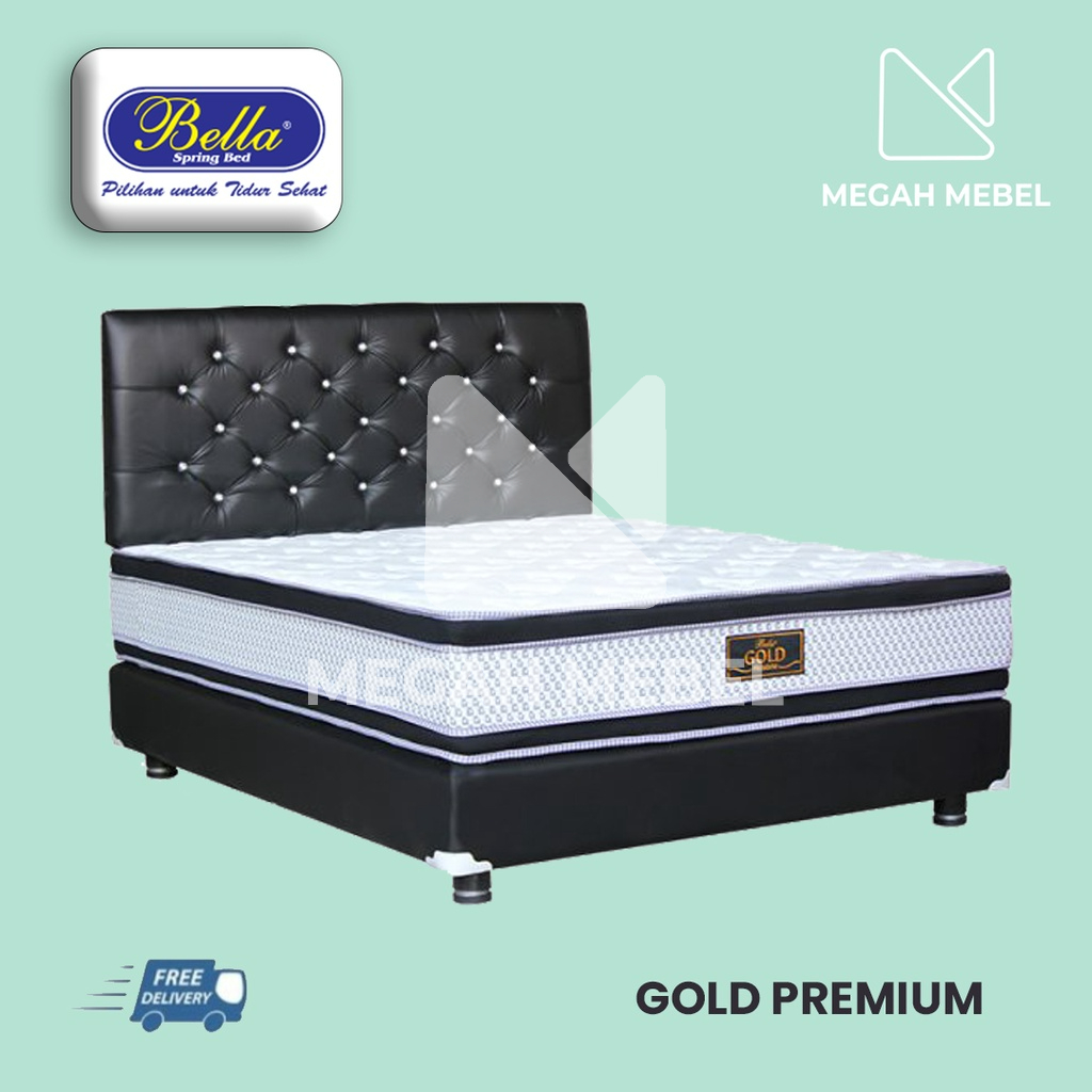 Jual Bella Spring Bed Tipe Gold Premium Double Top | Shopee Indonesia