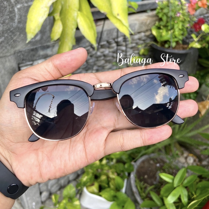 Jual Kacamata Clubmaster Pria Wanita - Clubmaster Lensa Anti UV400