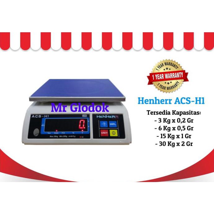 Jual Timbangan Duduk Digital Henherr Acs H Led Kg Kak Olip Shopee Indonesia