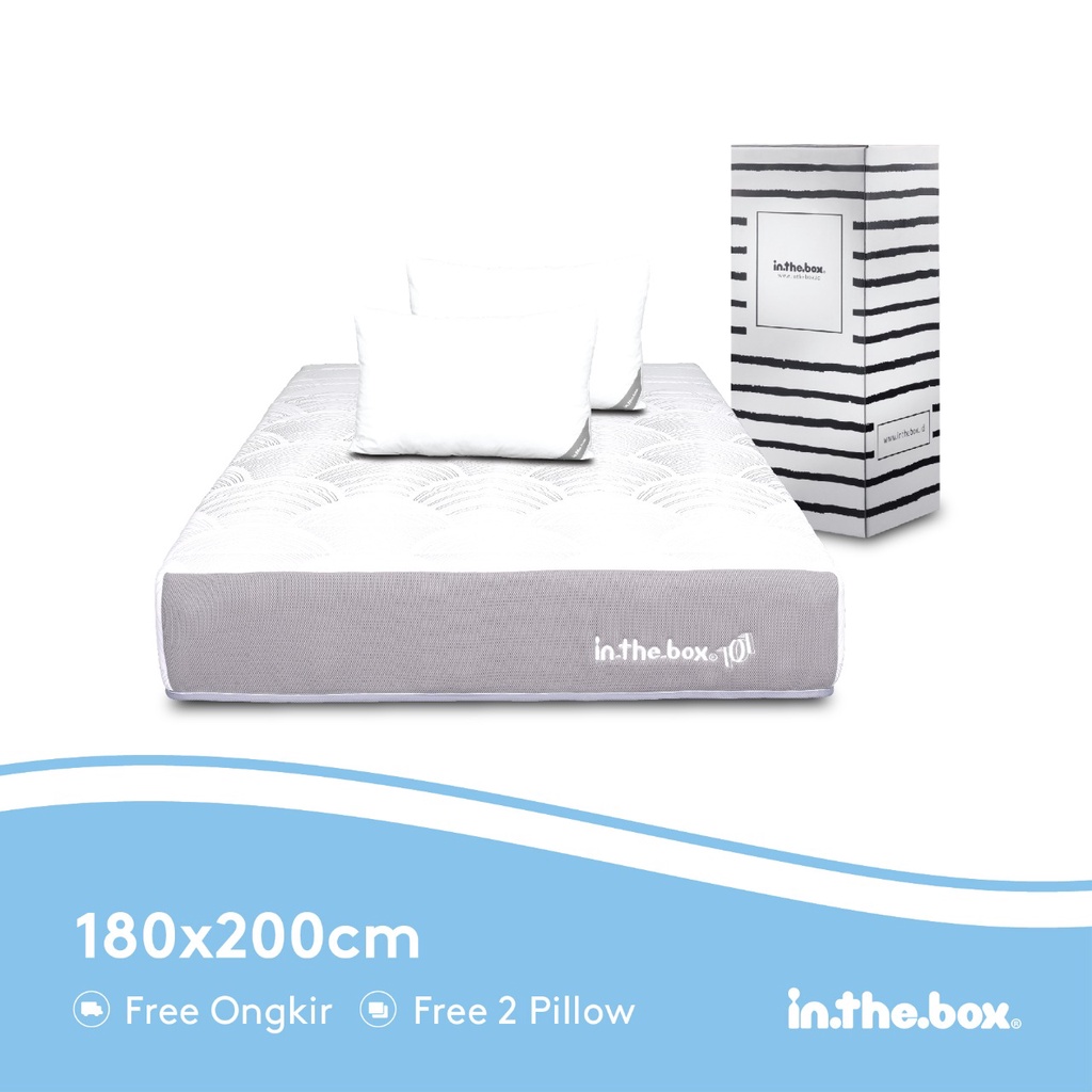 Jual Kasur Spring Bed In The Box 101 Uk 180x200 Matras Inthebox