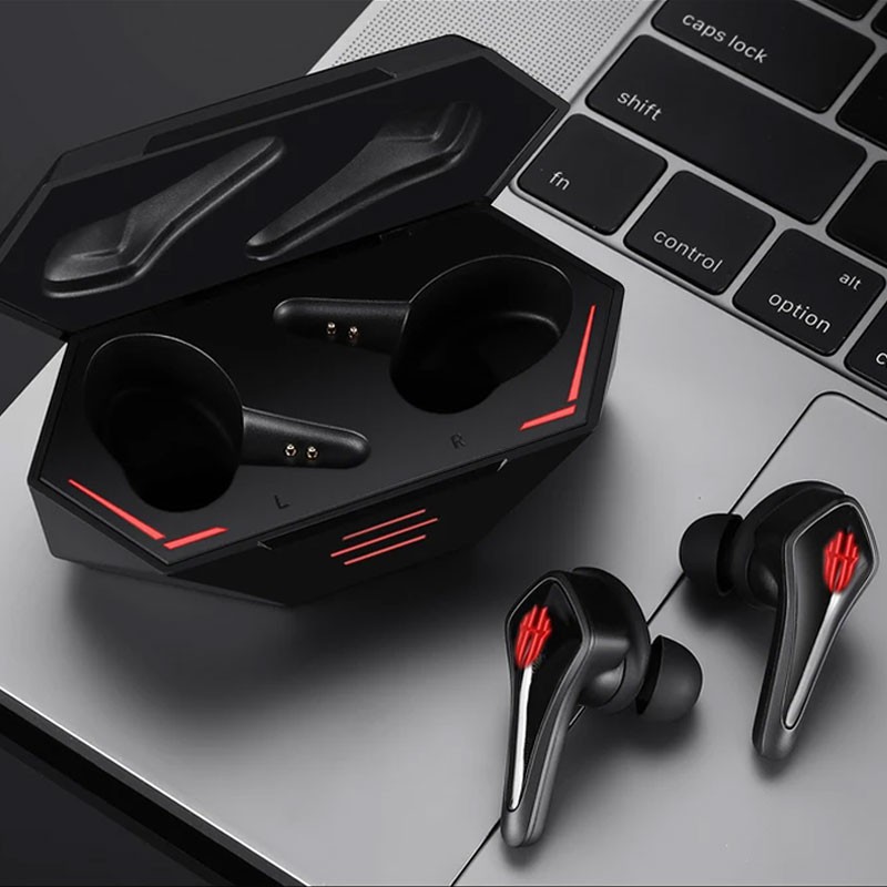 Nubia RedMagic Cyberpods TWS Gaming Earbuds Headset Earphone Bluetooth  Original