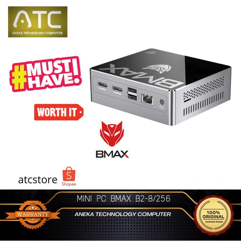 Windowsデスクトップ BMAX B2 Plus(N4120/8GB/SSD128GB/Win11) Amazon.co.jp: BMAX B2 Plus ミニPC 8GB LPDDR4＋128GB メモリー M.2