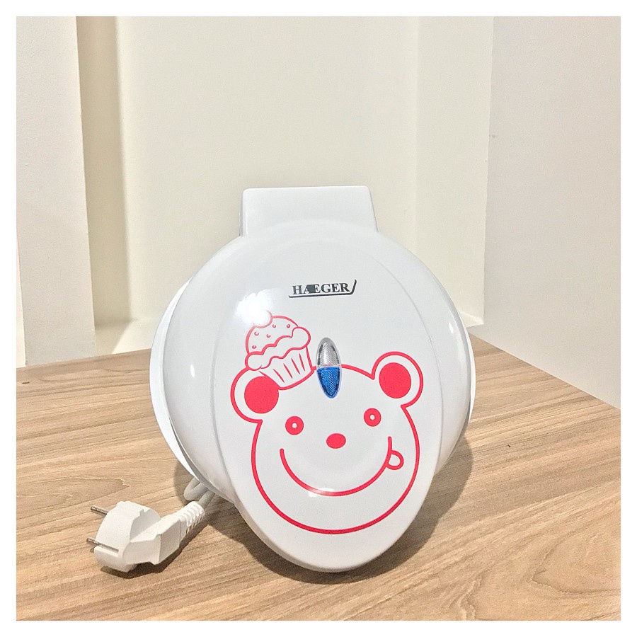 Jual Mesin pancake cetakan waffle listrik Waffle Maker HAEGER HG 211B