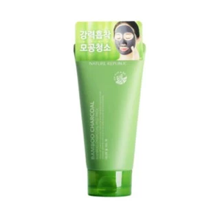 Nature Republic Bambuskohle Schlamm Maske 150 G – Für Fettige Haut, Porenreinigung | Mit Kona Tiefseewasser