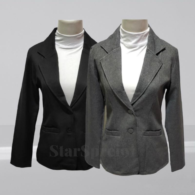 Jual Blazer Jas Wanita Jas Kerja Wanita Blazer Kantor Wanita Blezer Formal Wanita Shopee Indonesia