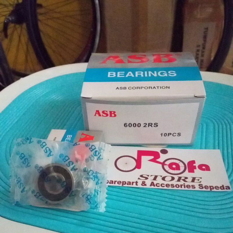 Jual Bearing 6000 2RS & kones As roda sepeda Laker as sepeda | Shopee ...