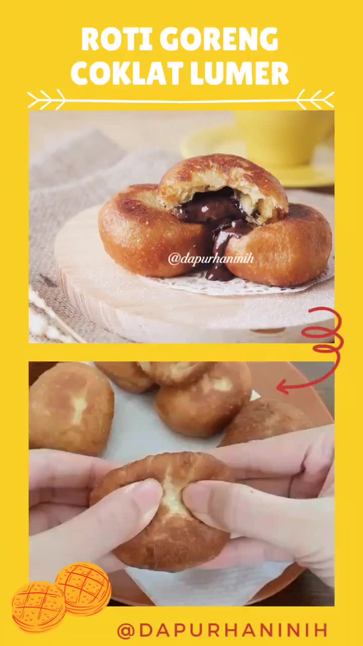 Jual Roti Goreng Coklat Lumer, Roti Coklat, Roti Lumer, Roti Frozen ...