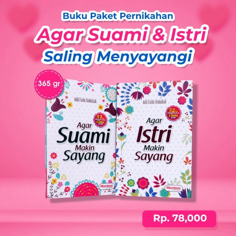 Jual Paket Buku Pernikahan, Agar Suami Istri Makin Sayang | Shopee ...