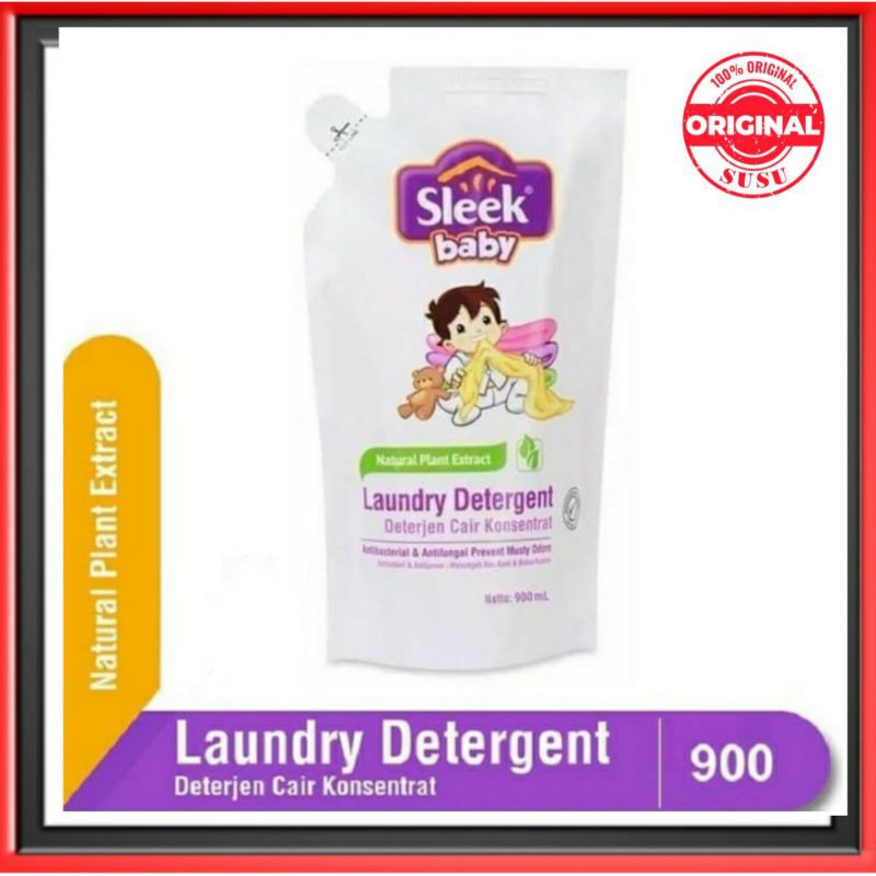 Jual Sleek Laundry Detergent 900ml Shopee Indonesia