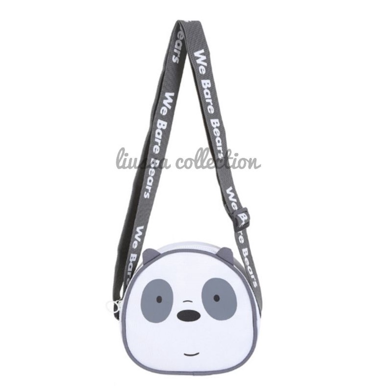 Jual Tas Miniso We Bare Bears Crossbody Bag Shopee Indonesia