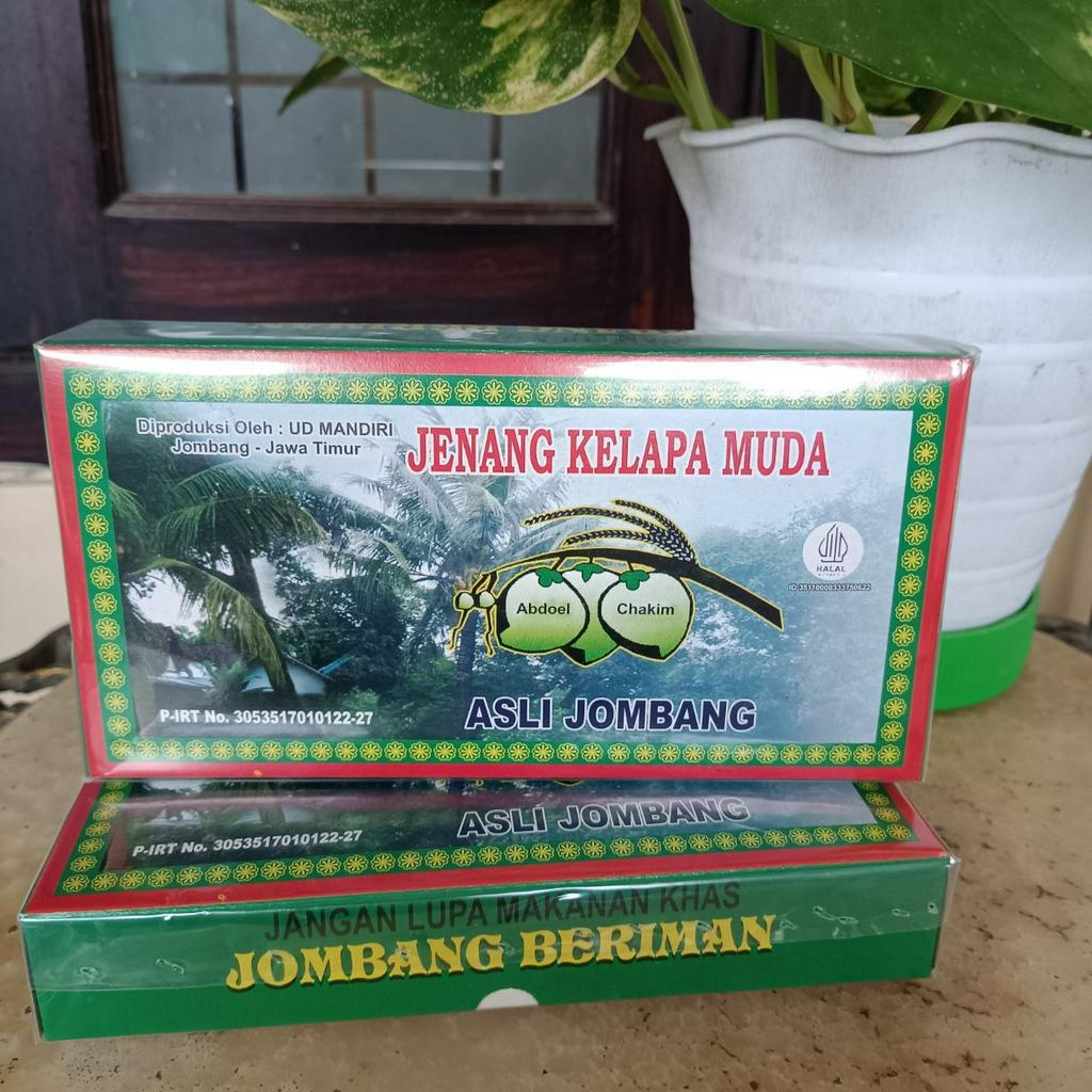 Jual Bestseller Dodol Jenang Kelapa Muda Oleh-Oleh khas Jombang isi 12 ...