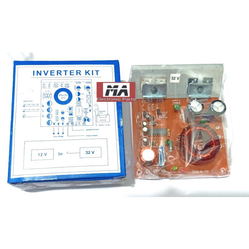 Jual Kit inverter DC 12v to DC18v, 24v dan 32v | Shopee Indonesia