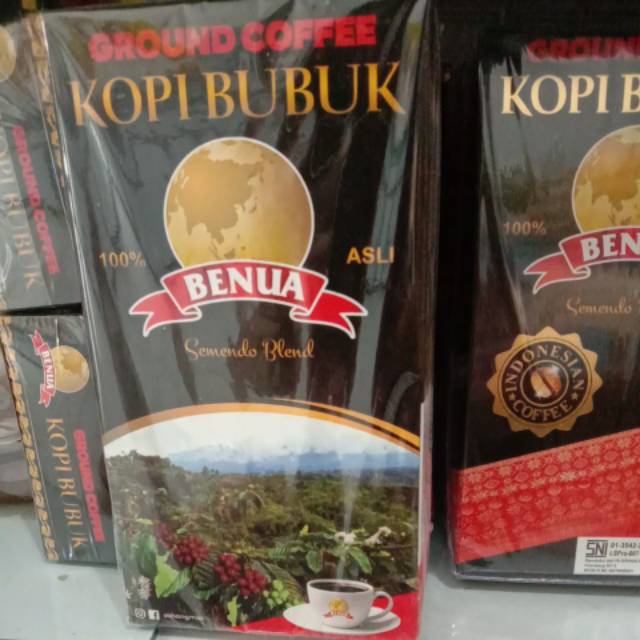 Jual Kopi Bubuk Benua Semendo Asli 20 Sachet 7gr Shopee Indonesia