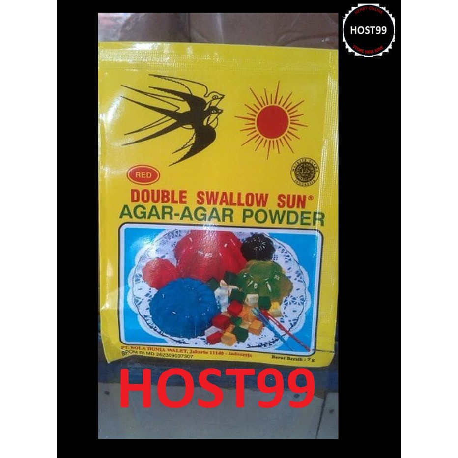 Jual AGAR AGAR TEPUNG POWDER DOUBLE SWALLOW SUN DSS | Shopee Indonesia