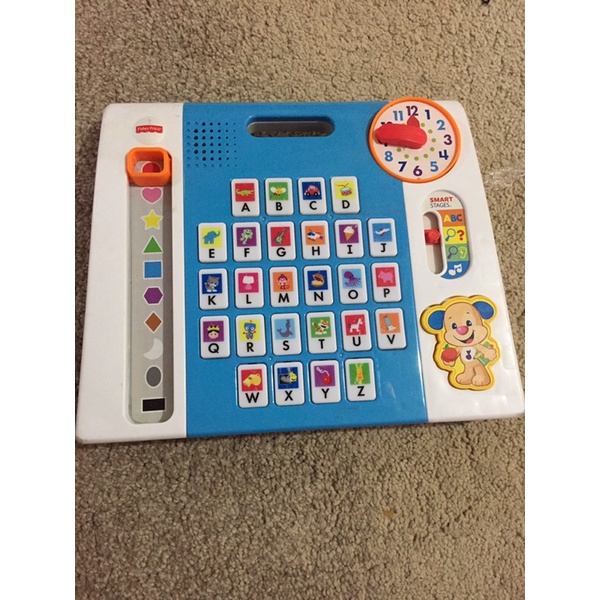 Jual Fisher price laugh & learn puppy’s A to Z smart pad preloved