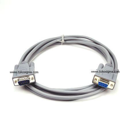 Jual Kabel Serial 1.5m DB9 RS232 Male to Female pin 9 M-F data COM port ...