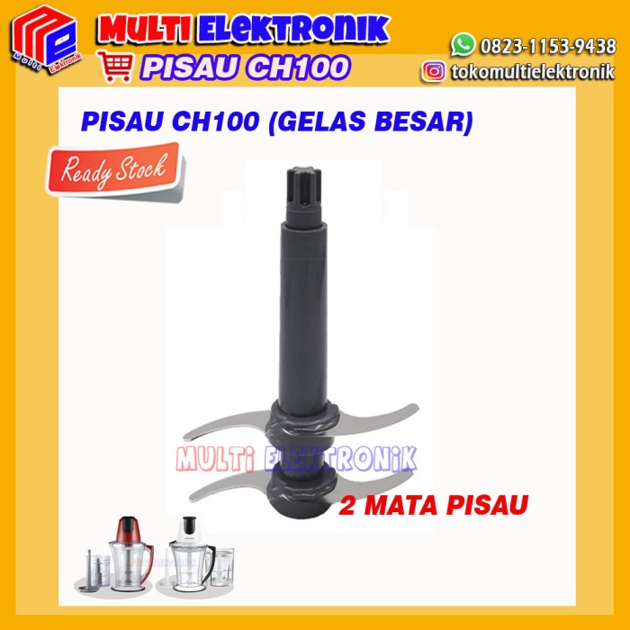 Jual PISAU SAJA CHOPPER MITOCHIBA CH100 - GELAS BESAR | Shopee Indonesia