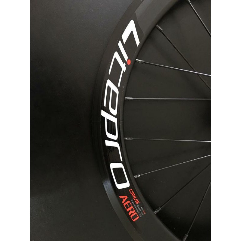 Jual Wheel set Litepro 451 S42 Crius Wheelset AERO discbrake DB hitam ...