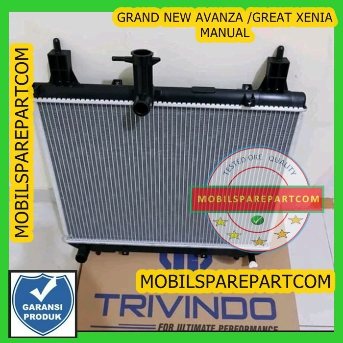 Jual RADIATOR GRAND NEW AVANZA GREAT XENIA DUAL VVTI 2016 2017 2018 ...