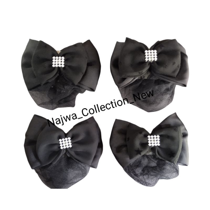 Jual (1pcs) Jepit Harnet Pita // Cepol Rambut // Cemol Rambut Harnet ...