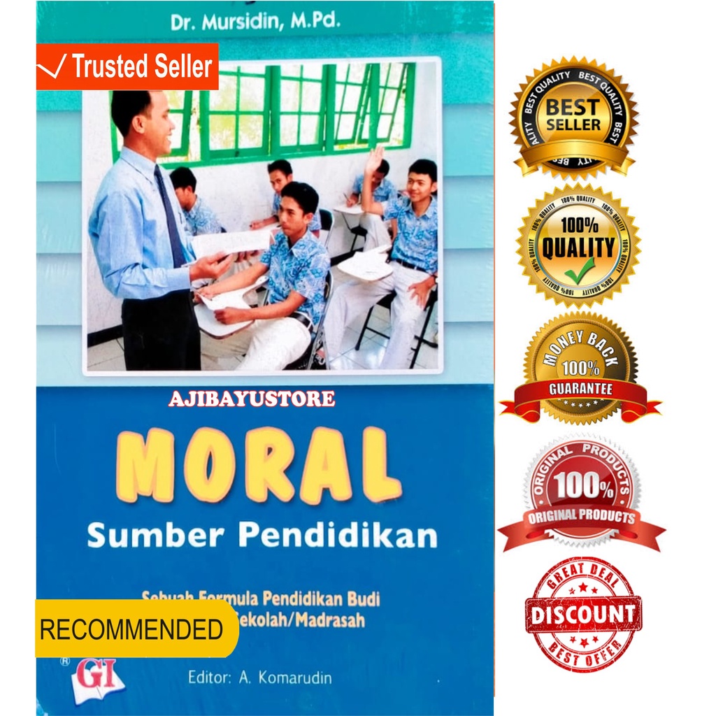 Jual BUKU MORAL SUMBER PENDIDIKAN Sebuah Formula Pendidikan Budi ...