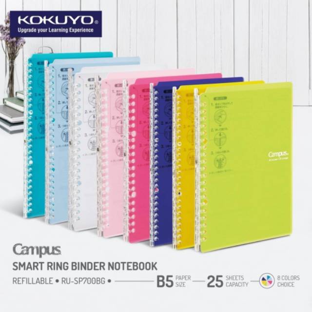 Jual Kokuyo Smart Ring Binder B5 L-Sp700 | Shopee Indonesia