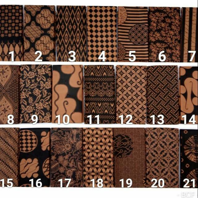 Jual Kain batik coklat lawasan batik kombinasi murah Pekalongan kain