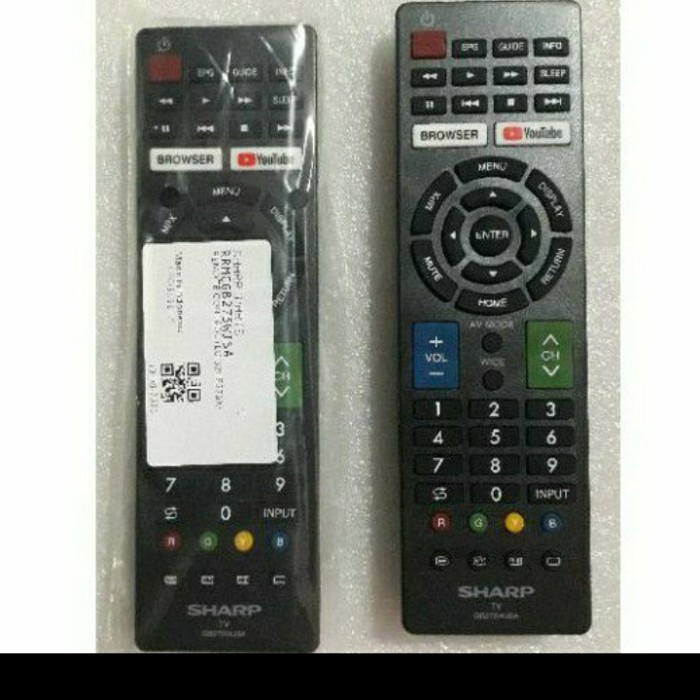 Jual Remot Smart Tv Sharp Gb275Wjsa Gb254Wjsa Gb234Wjsa Original 100