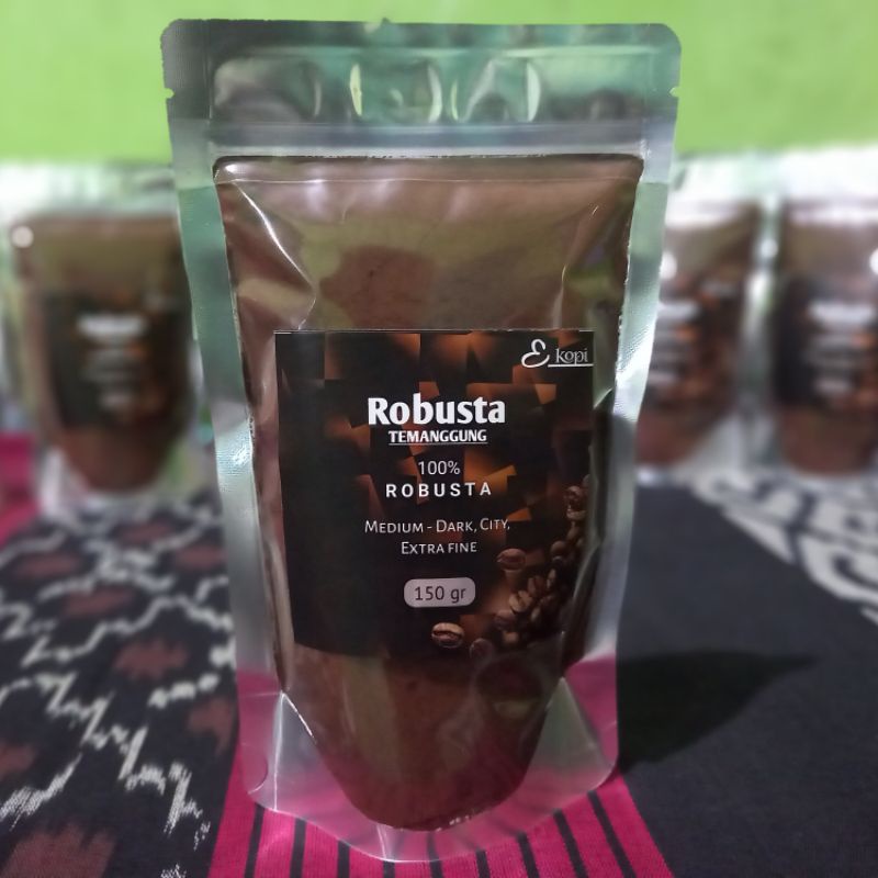 Jual Kopi Robusta Bubuk 150 Gram Kopi Murni Tanpa Campuran Kopi Hitam Kopi Temanggung Shopee 5277