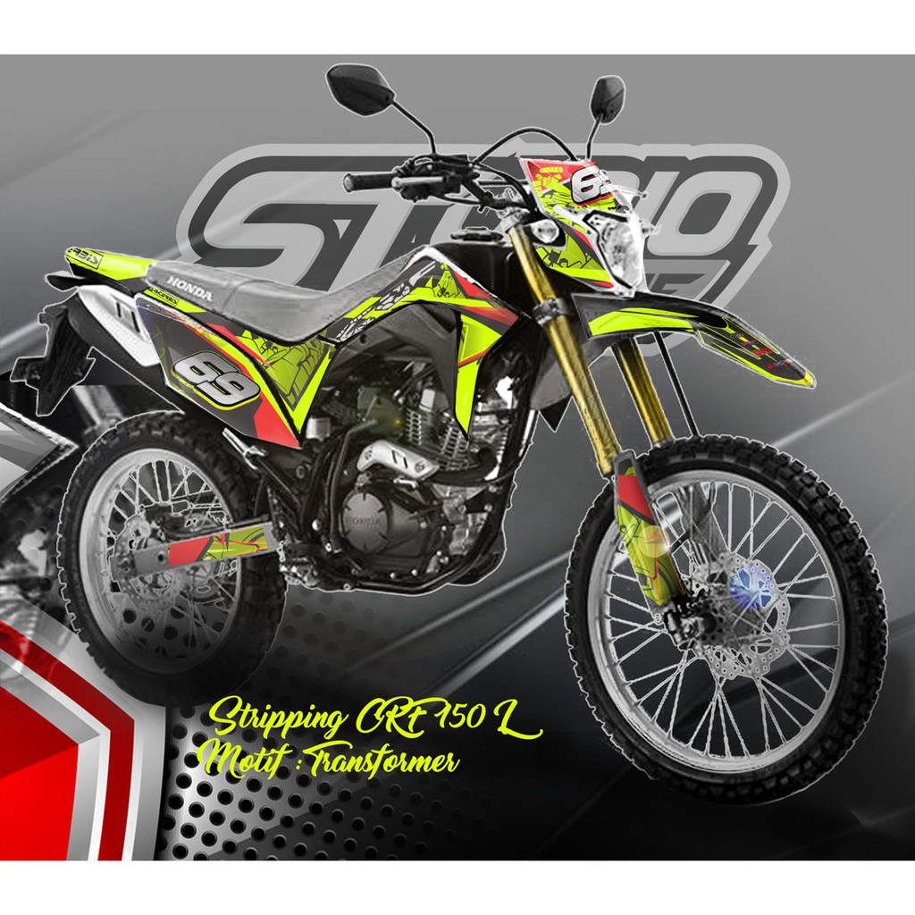 Jual Sticker Stripping Crf L Custom Shopee Indonesia