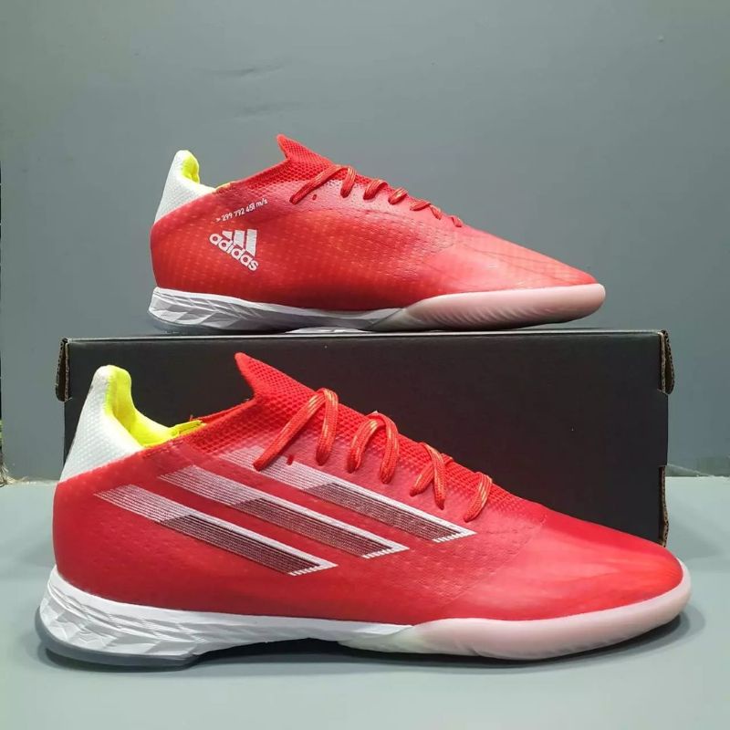 Jual Sepatu Futsal Adidas X Speedflow .1 Meteorite Red IN | Shopee Indonesia