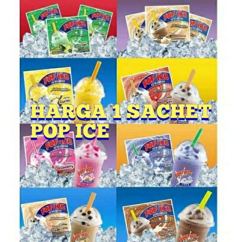 Jual Pop Ice Blender Harga Sachet Shopee Indonesia