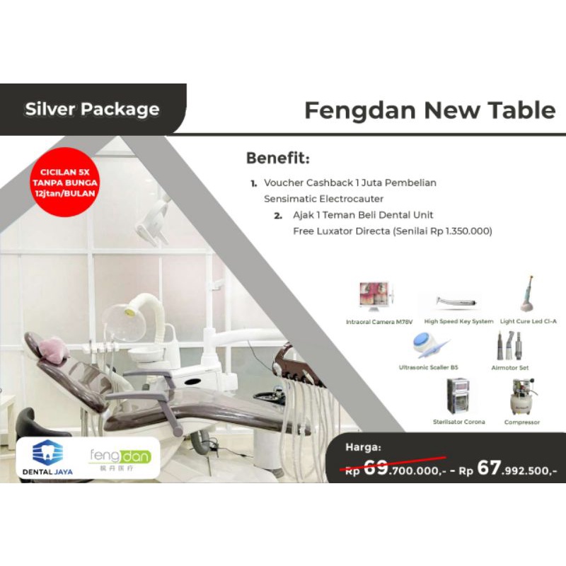 Jual DENTAL UNIT FENGDAN NEW TABLE Shopee Indonesia