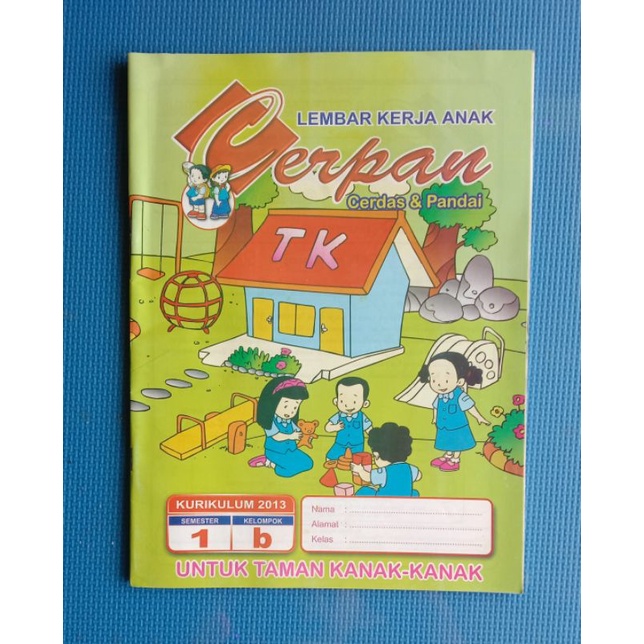 Jual BUKU LKA LEMBAR KERJA ANAK TK B SEMESTER 1, TEBAL 68 HALAMAN ...