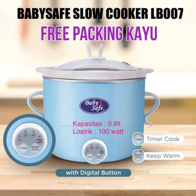 Jual Baby Safe Slow Cooker LB007 Baby Safe Food Maker Baby Shopee