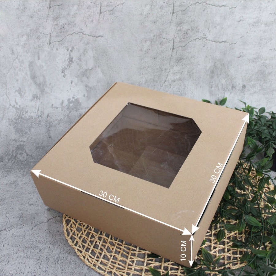 Jual (10 Pcs) Kardus Kotak Toples 500 Gram Isi 4 Box Kemasan Kue ...
